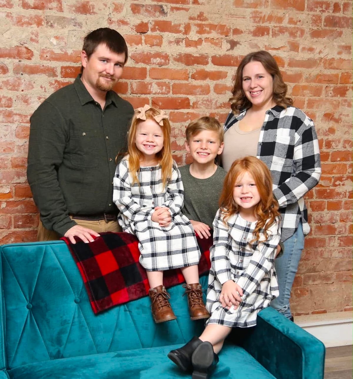 Cody Halleran and his family, owners of Bricks-n-Stones